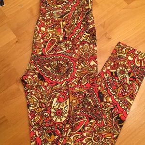 OS Lularoe Leggings- Never warn brand new!